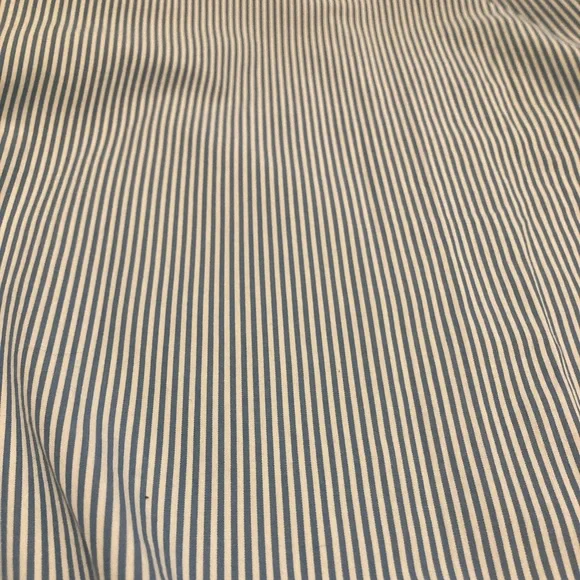 ABERCROMBIE & FITCH Shirt Dress : Blue and White Stripe - Medium - Picture 5 of 9